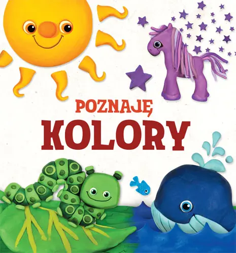 Okładka: Poznaję kolory. Modelinki