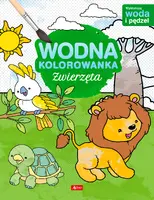 Okładka: Zwierzęta. Wodna kolorowanka