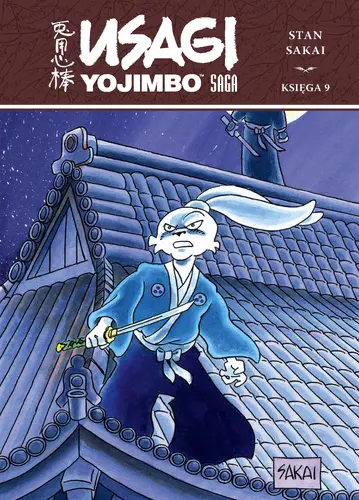 Okładka: Usagi Yojimbo. Saga. Księga 9