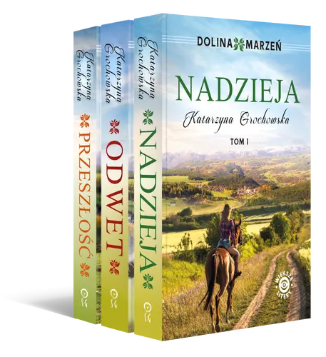 Okładka: Pakiet. Dolina marzeń tom 1-3