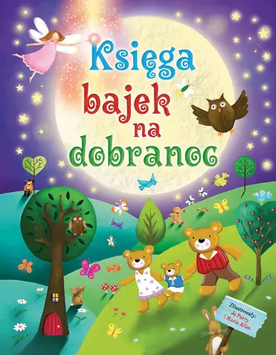 Okładka: Księga bajek na dobranoc