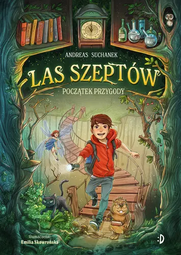 Okładka: Początek przygody. Las Szeptów, tom 1