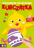 Okładka: Wielkanocne kolorowanki. Kurczątka
