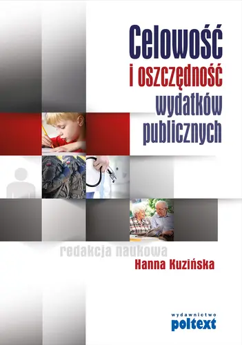 Okładka: Celowość i oszczędność wydatków publicznych