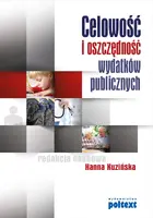 Okładka: Celowość i oszczędność wydatków publicznych