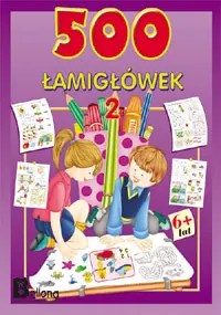 Okładka: 500 łamigłówek 2
