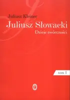 Okładka: Juliusz Słowacki. Dzieje twórczości tom 1-4