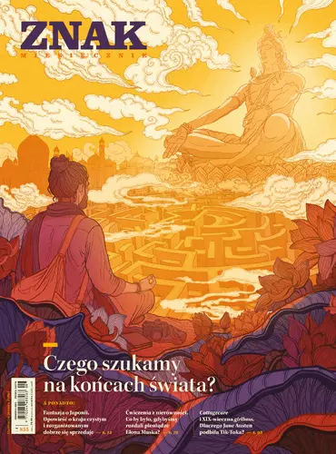 Okładka: Miesięcznik ZNAK 855 (08/2026) - Czego szukamy na końcach świata?