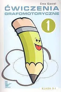 Okładka: Ćwiczenia grafomotoryczne kl 0-1