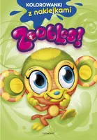 Okładka: Kolorowanki z naklejkami. Zoobles.