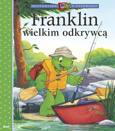 Okładka: Franklin wielkim odkrywcą