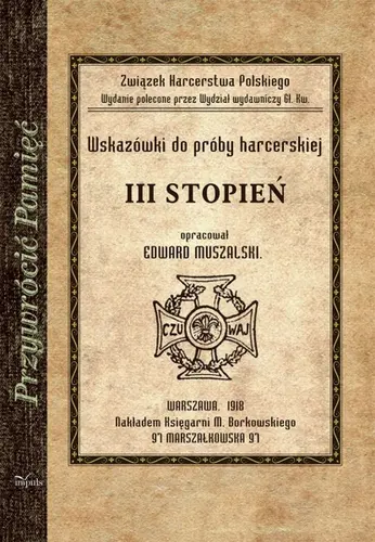 Okładka: Wskazówki do próby harcerskiej