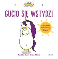 Okładka: Uczucia Gucia. Gucio się wstydzi