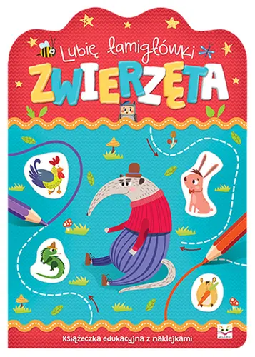 Okładka: Lubię łamigłówki. Zwierzęta