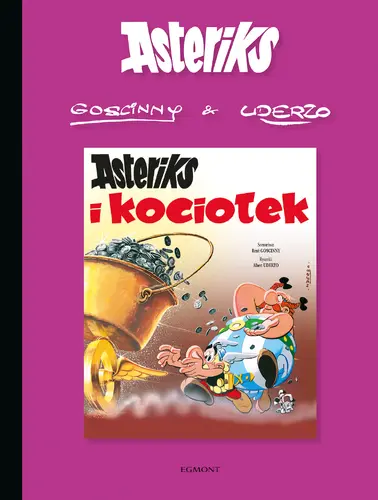 Okładka: Asteriks. Tom 13. Asteriks i kociołek