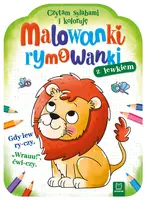 Okładka: Malowanki rymowanki z lewkiem. Czytam sylabami i koloruję