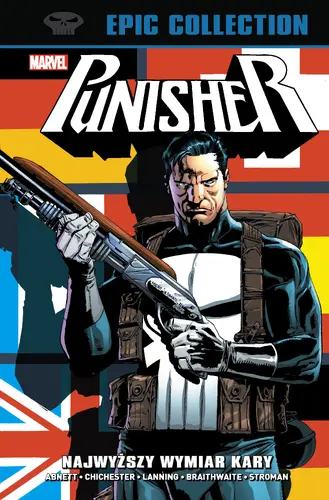 Okładka: Punisher Epic Collection. Najwyższy wymiar kary