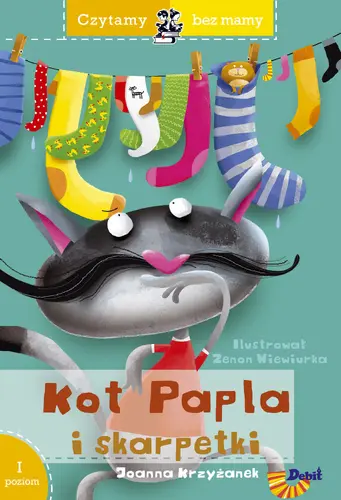 Okładka: Kot Papla i skarpetki