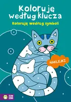 Okładka: Koloruję według klucza. Koloruję według symboli