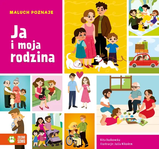 Okładka: Maluch poznaje. Ja i moja rodzina