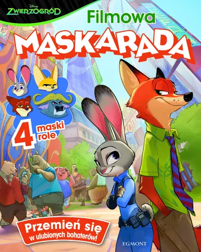 Okładka: Zwierzogród. Filmowa maskarada