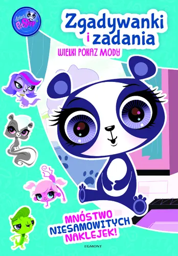 Okładka: Zgadywanki i zadania. Wielki pokaz mody