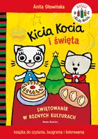 Okładka: Kicia Kocia i święta. Kolorowanka