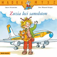 Okładka: Mądra Mysz. Zuzia leci samolotem