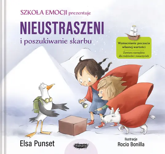 Okładka: Nieustraszeni i poszukiwanie skarbu