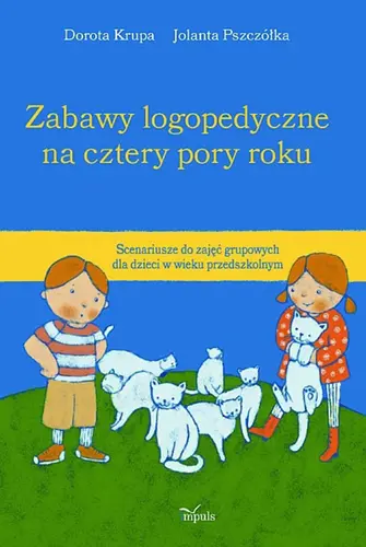 Okładka: Zabawy logopedyczne na cztery pory roku