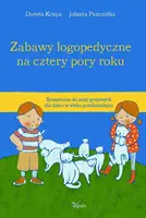 Okładka: Zabawy logopedyczne na cztery pory roku