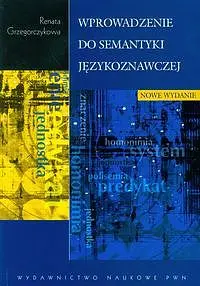 Okładka: Wprowadzenie do semantyki językoznawczej