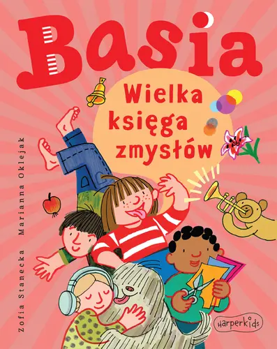 Okładka: Basia. Wielka księga zmysłów