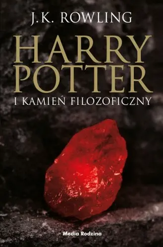 Okładka: Harry Potter i kamień filozoficzny cz.e.-opr.tw