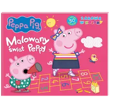 Okładka: Peppa Pig. Zabawa w kolory. Malowany świat Peppy