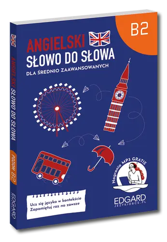 Okładka: Angielski. Słowo do słowa dla średnio zaawansowanych B2