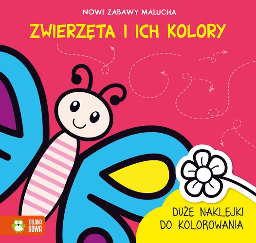 Okładka: Nowe zabawy malucha. Zwierzęta i ich kolory