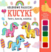 Okładka: Kucyki.Kolorowe paluszki