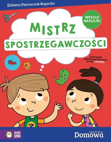 Okładka: Domowa Akademia. Mistrz spostrzegawczości
