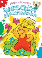Okładka: Wesoła malowanka. Malowanki wodne