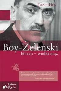 Okładka: Boy-Żeleński. Błazen - wielki mąż