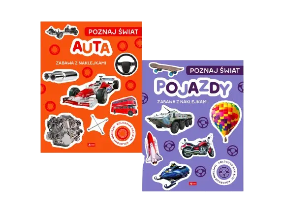 Okładka: POZNAJ ŚWIAT 1 (2 tytuły)