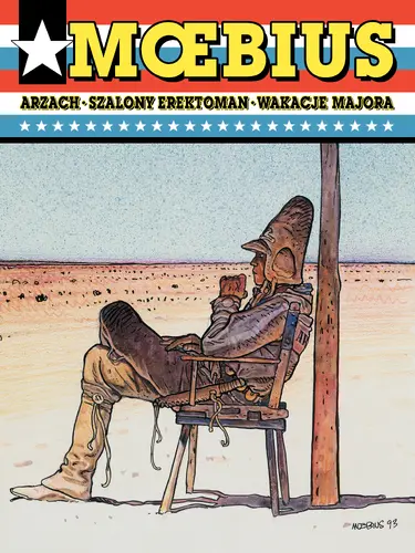 Okładka: Arzach, Szalony Erektoman, Wakacje Majora