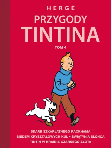 Okładka: Przygody Tintina. Tom 4