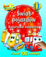 Okładka: Świat pojazdów. Kolorowe zadania