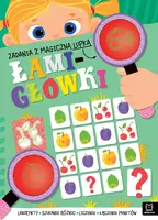 Okładka: Zadania z magiczną lupką. ŁAMIGŁÓWKI 6+