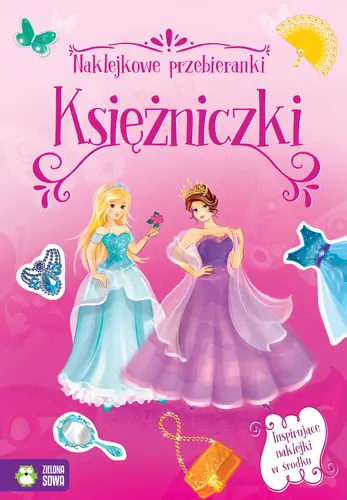 Okładka: Naklejkowe przebieranki. Księżniczki