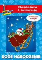 Okładka: Boże Narodzenie. Naklejam i koloruję