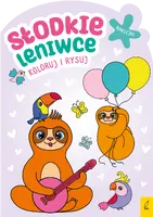 Okładka: Koloruj i rysuj. Słodkie leniwce