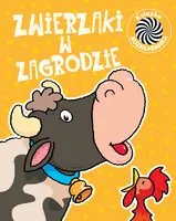 Okładka: Zwierzaki w zagrodzie. Ruchome obrazki